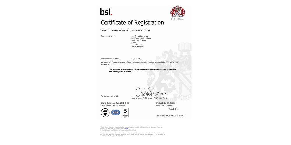 BSI ISO9001:2015